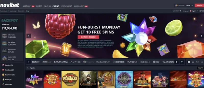 Novibet — app de apostas esportivas com streaming e estatísticas