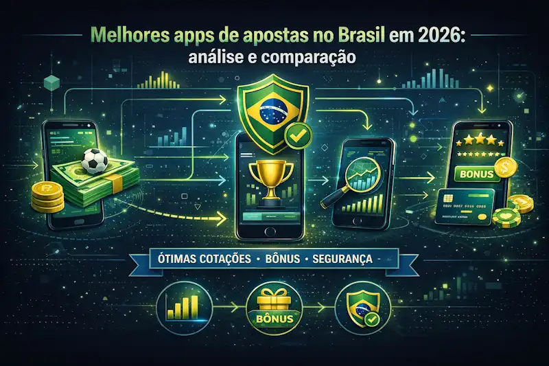Melhores apps de apostas no Brasil em 2026: análise e comparação