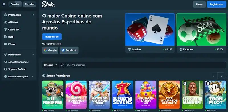 Stake — Aposta Brasileira Autêntica